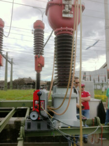 high current injection testing raptor primary injection substation testing equipo inyeccion primaria subestacion